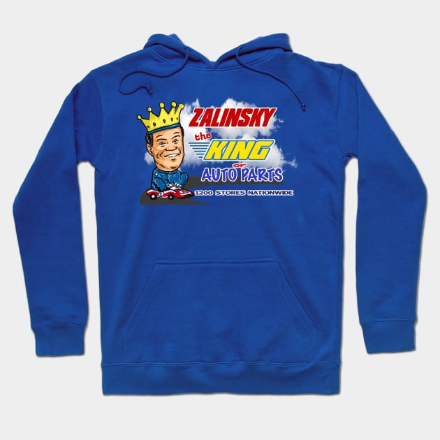 Zalinsky The King Of Auto Parts. Hoodie by NineBlack